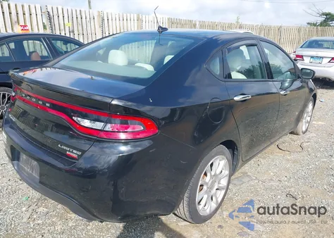 2013 Dodge Dart Limited/R/T from USA, damaged, VIN 1C3CDFCHXDD314845
